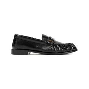 Saint Laurent 15 Black Lamb Leather Le Loafers - NWT